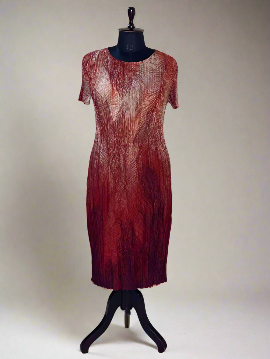 Brown Magic Line Dress