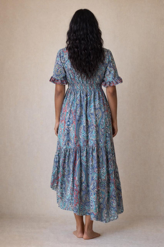 Lily Silk High-low Dress