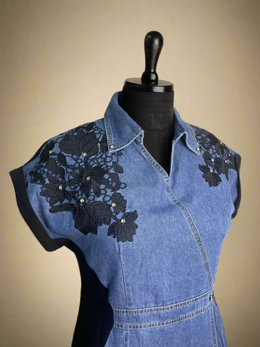 Blue Denim Dress