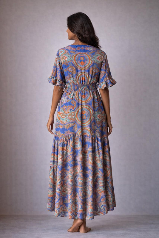 Tia Silk High-low Dress