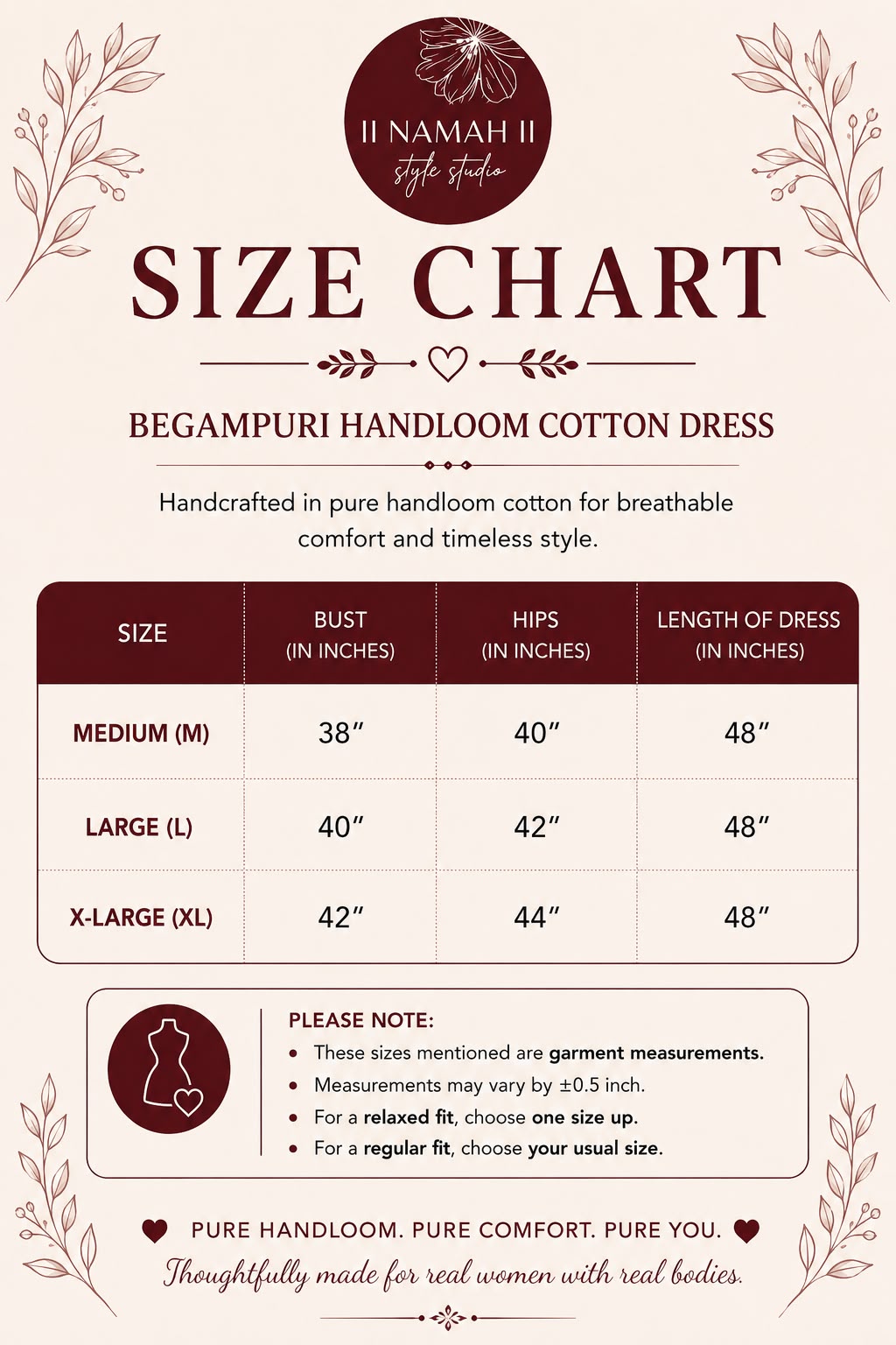 Begampuri Handloom Cotton Dress