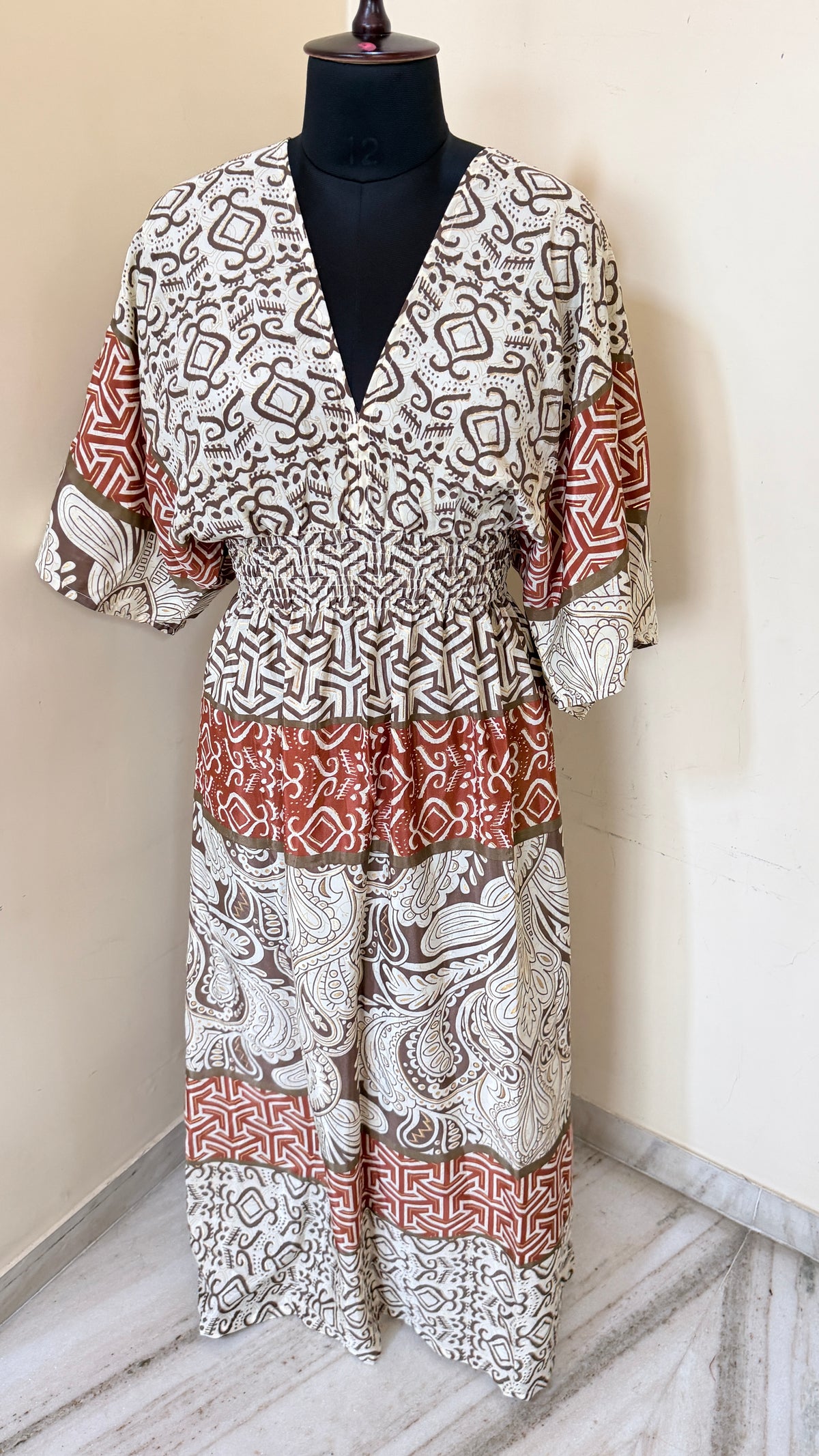 Sama Kasturi Slit Dress
