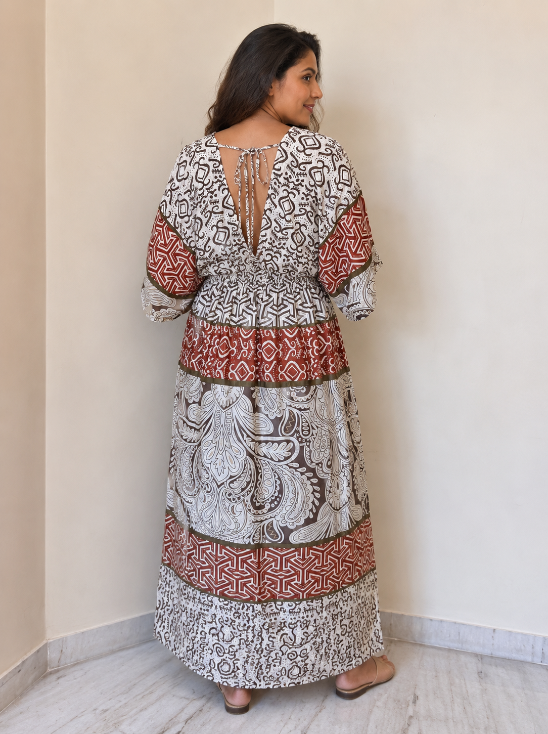 Sama Kasturi Slit Dress