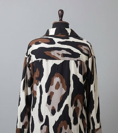 Choco Animal Shirt Dress