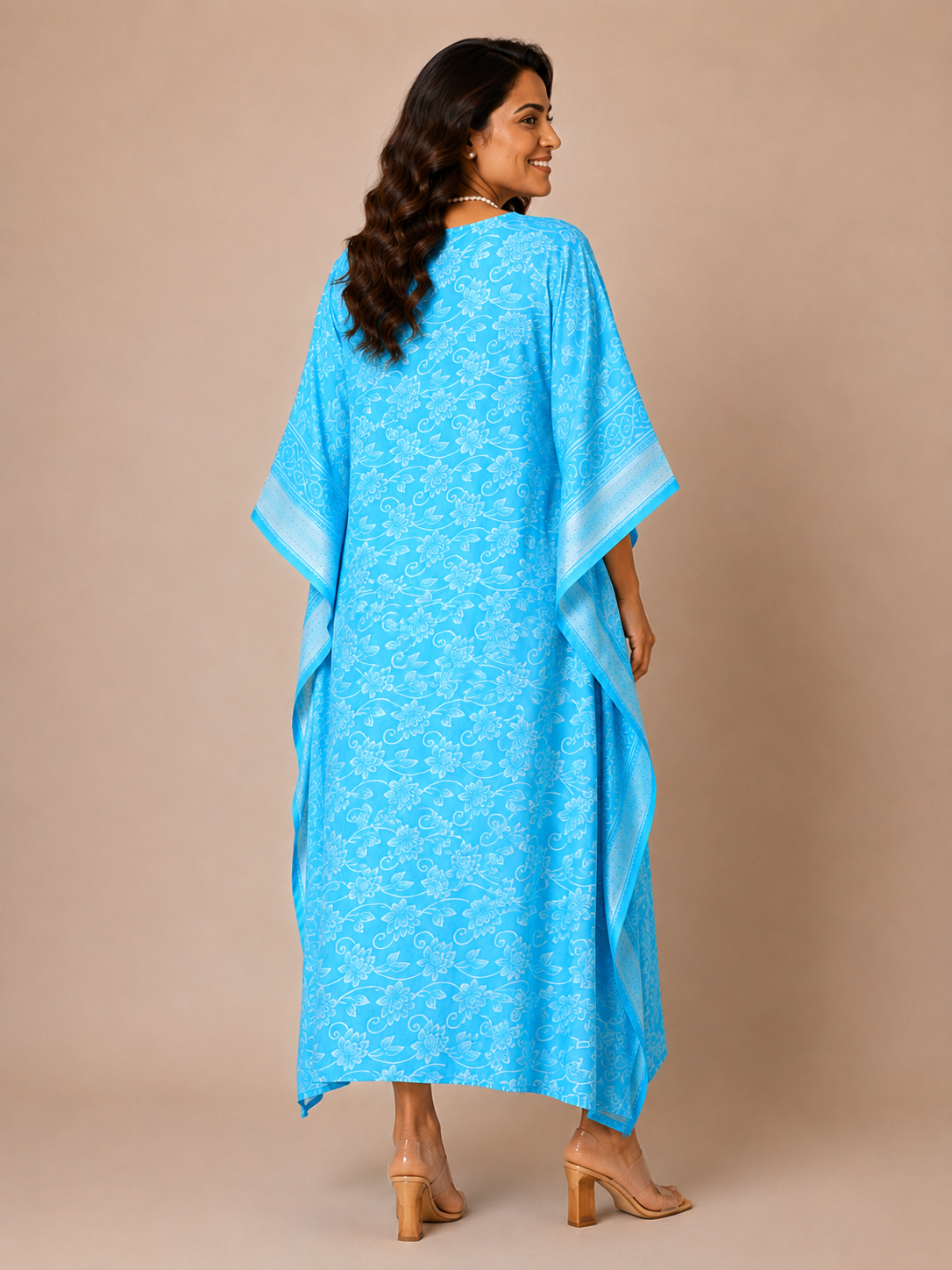 Neel Chanderi Kaftan Dress