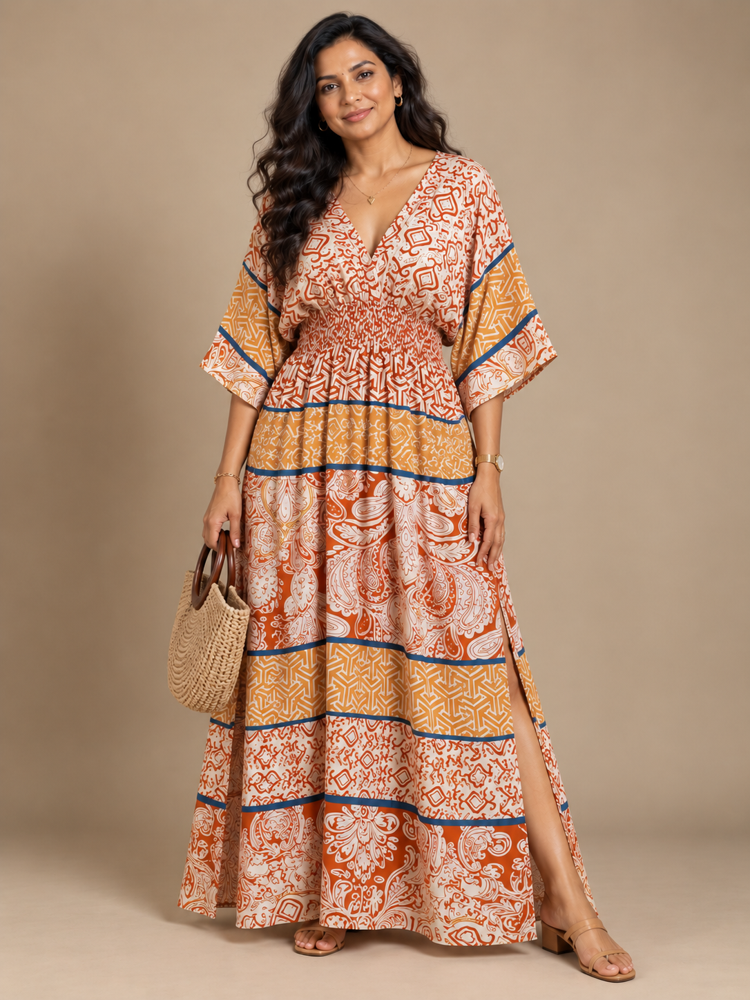 Suhana Kasturi Slit Dress