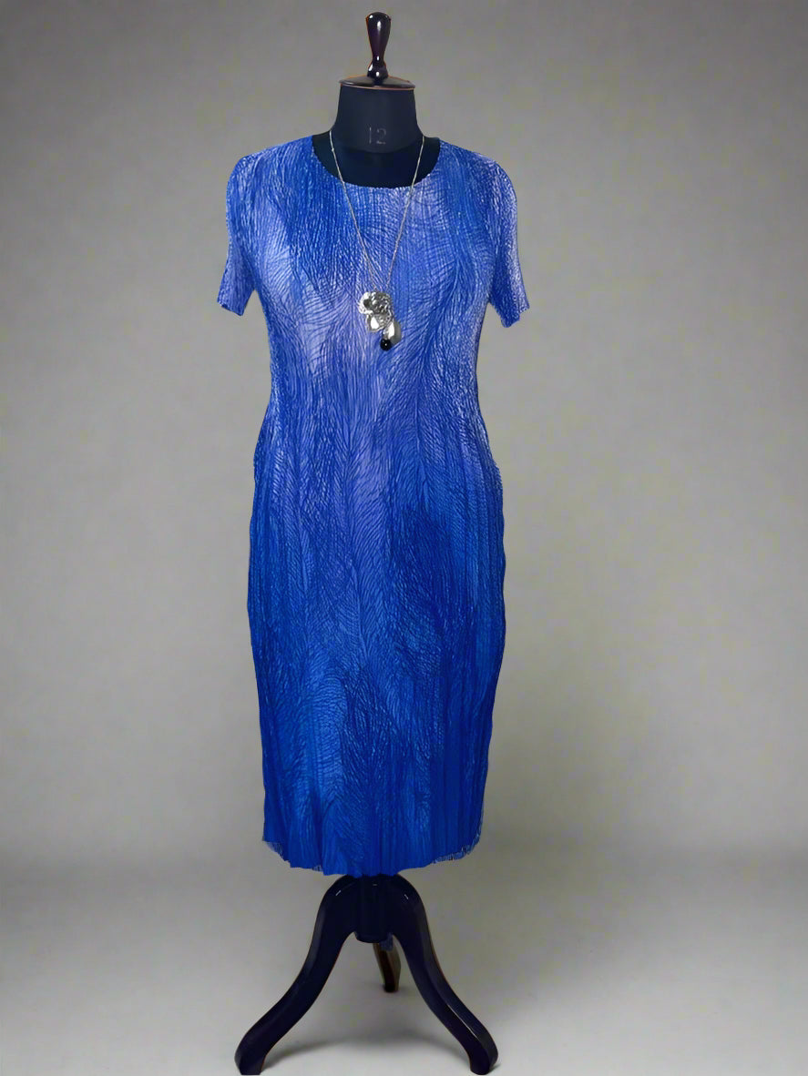 Blue Magic Line Dress