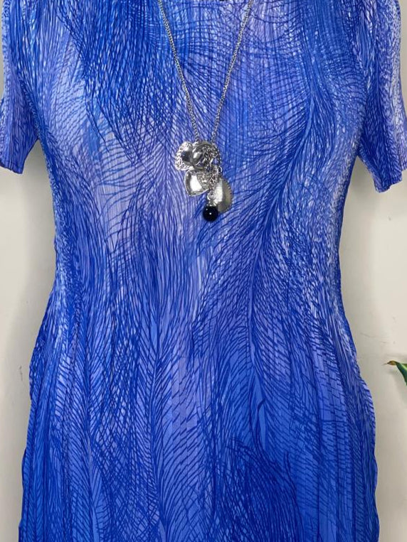 Blue Magic Line Dress