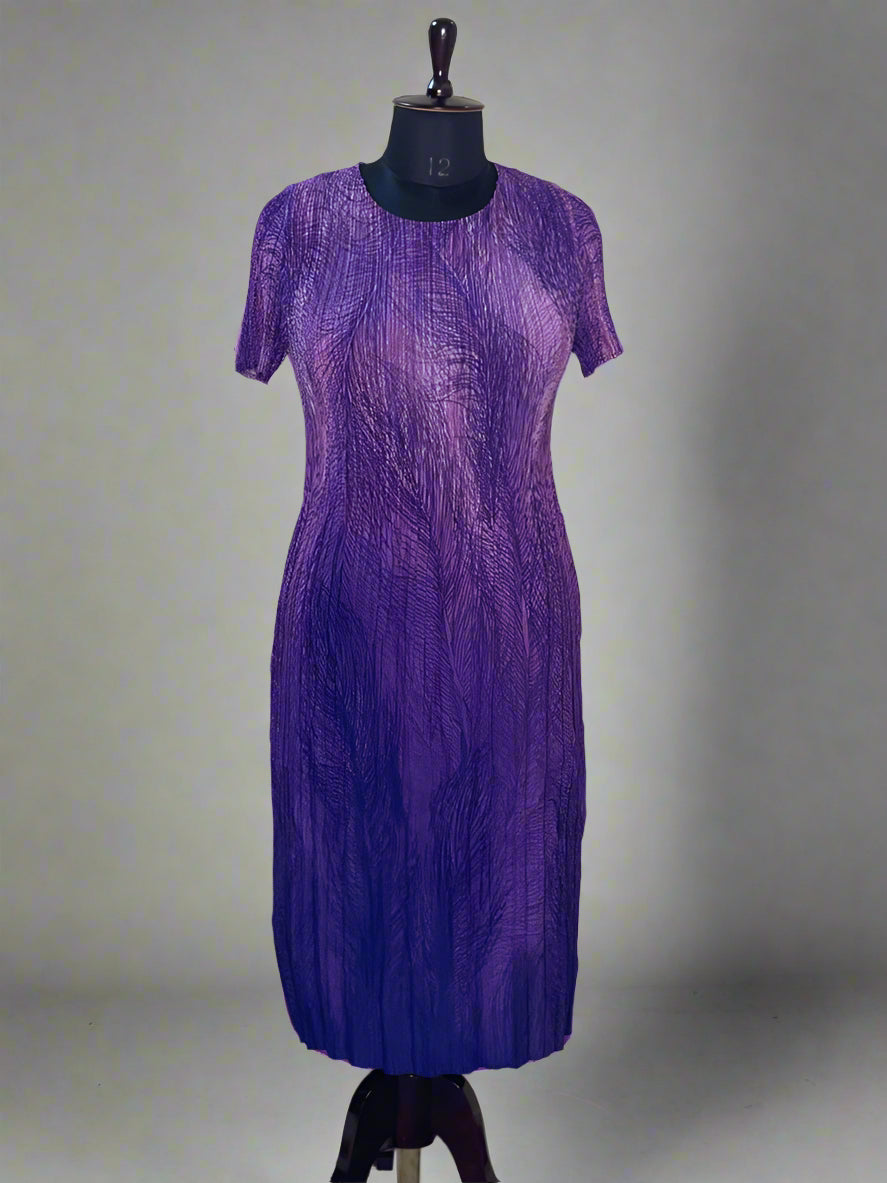 Purple Magic Line Dress