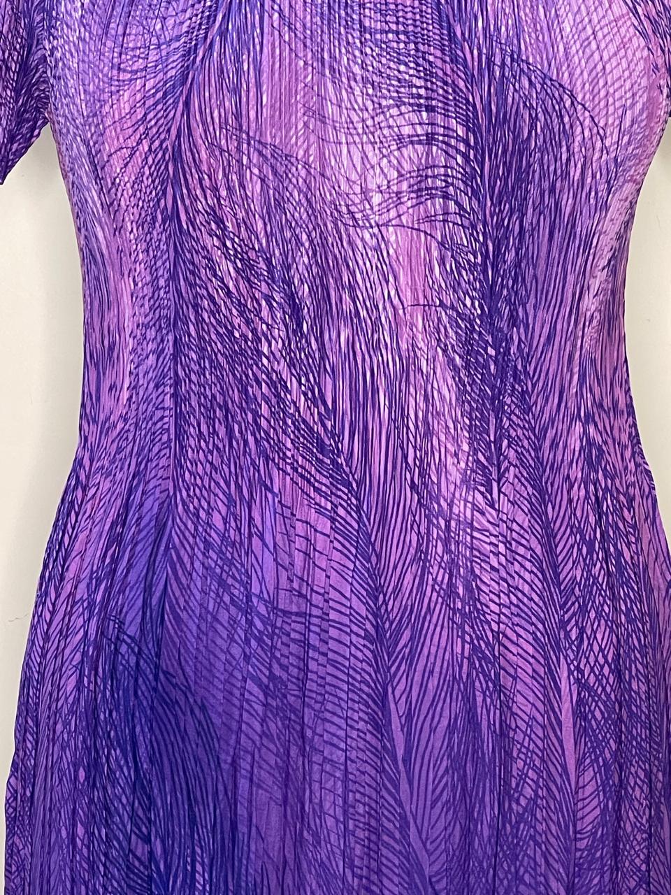 Purple Magic Line Dress