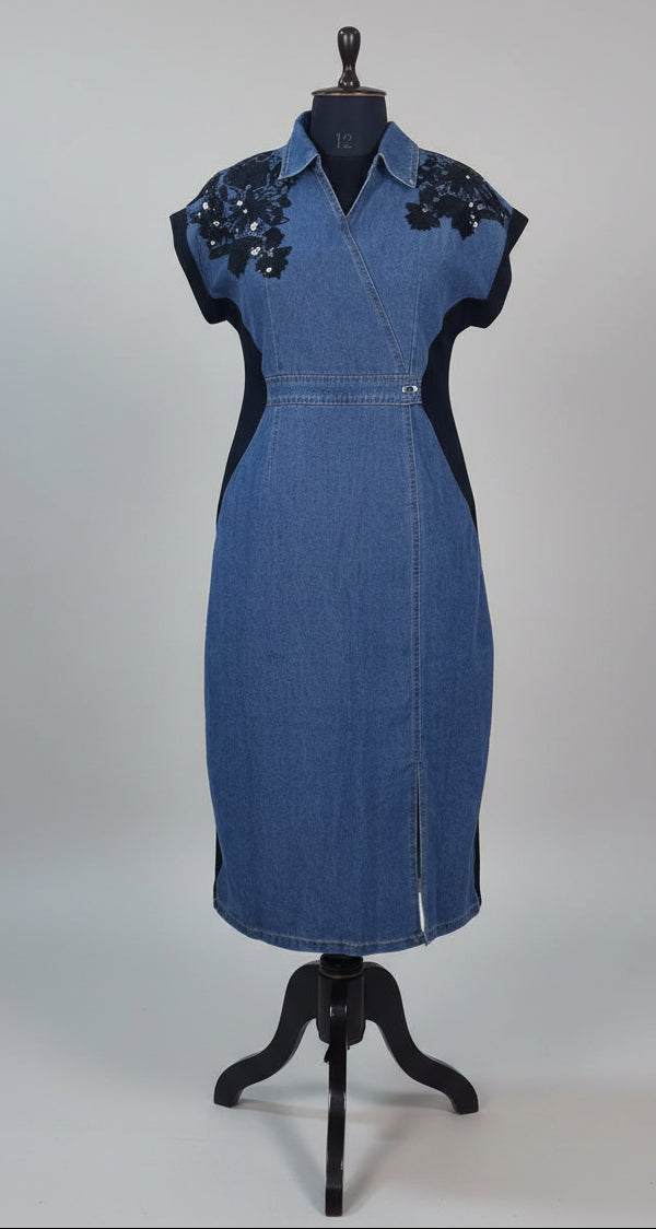 Blue Denim Dress