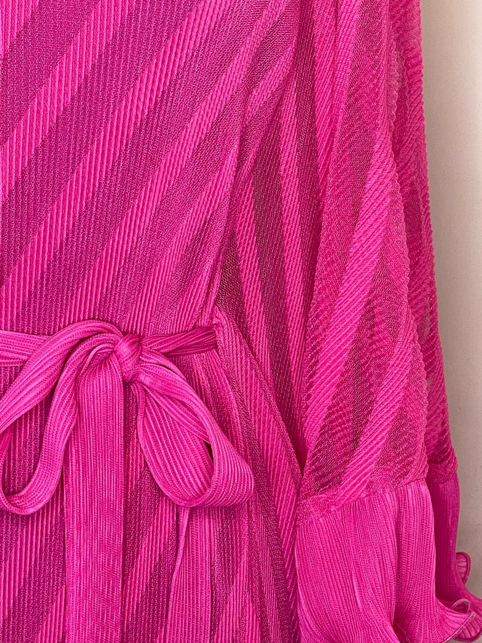 Pink Butterfly Korean Dress