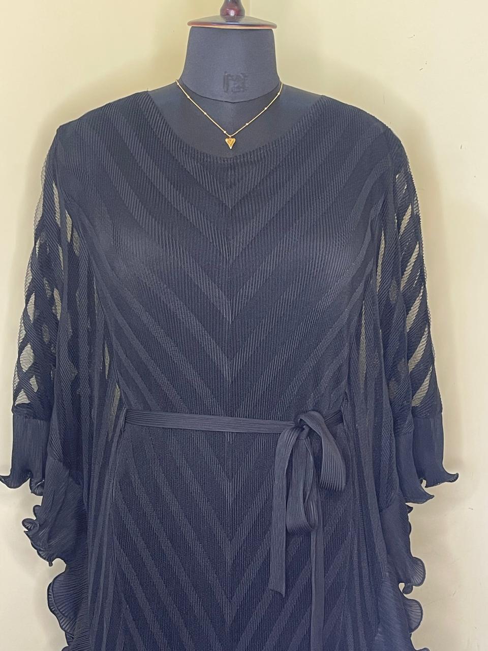 Black Butterfly Korean Dress