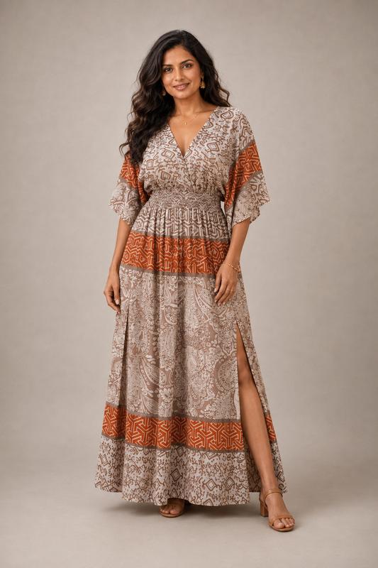 OffWhite Kasturi Slit Dress