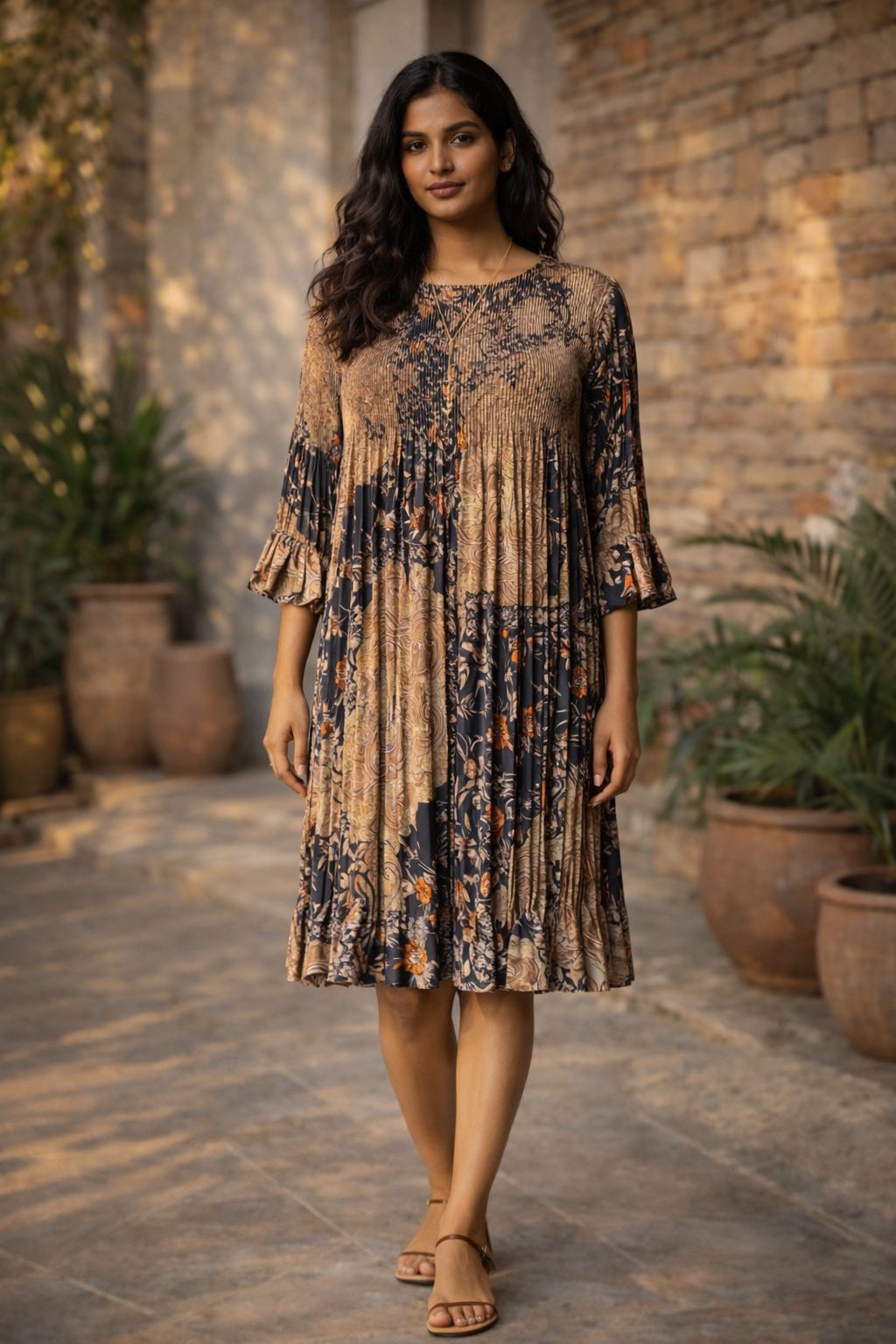 Sage Short Korean Dress
