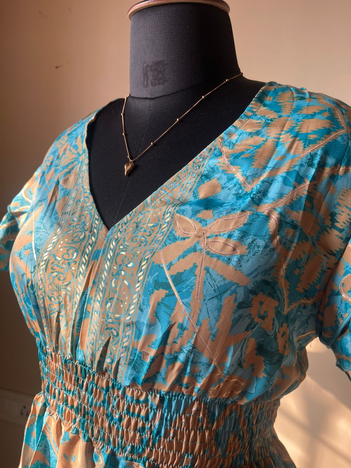 Minerva Silk Maxi Dress