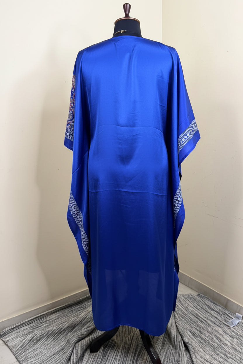 Blue Modal Kaftan Dress
