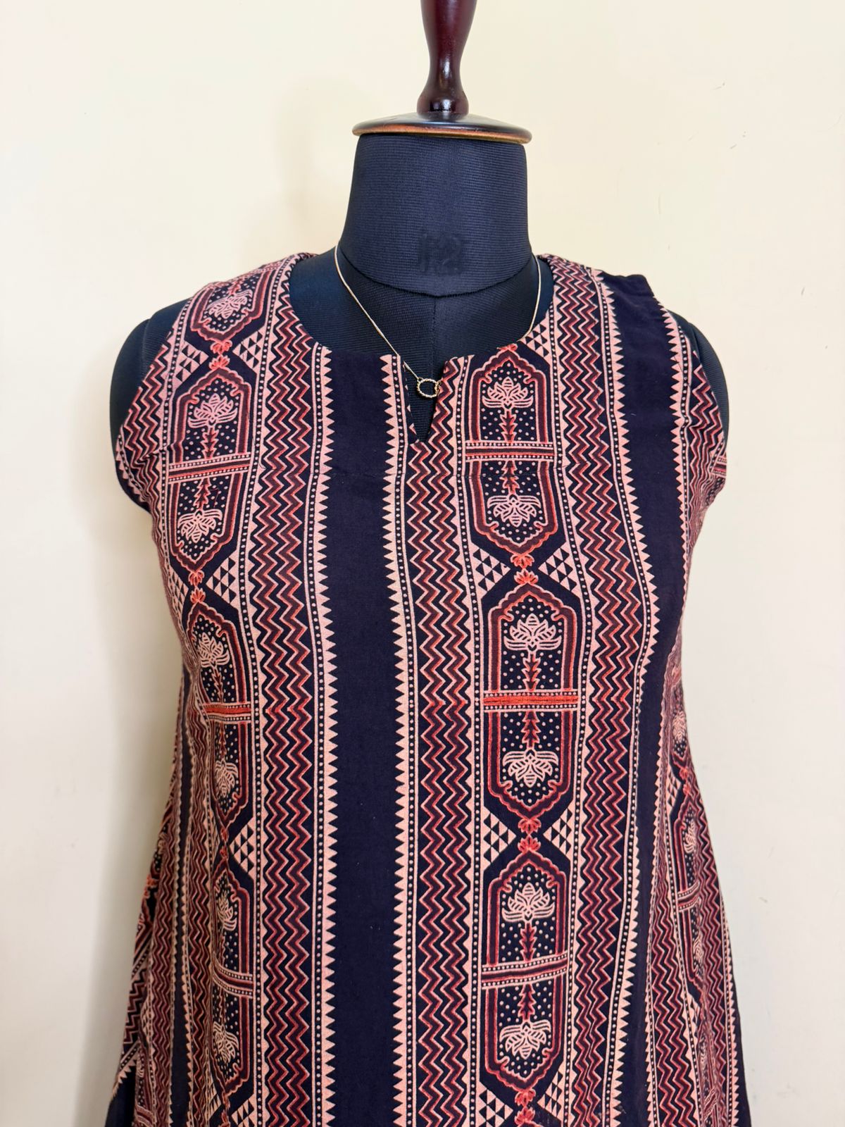 Cotton Printed A line Dress