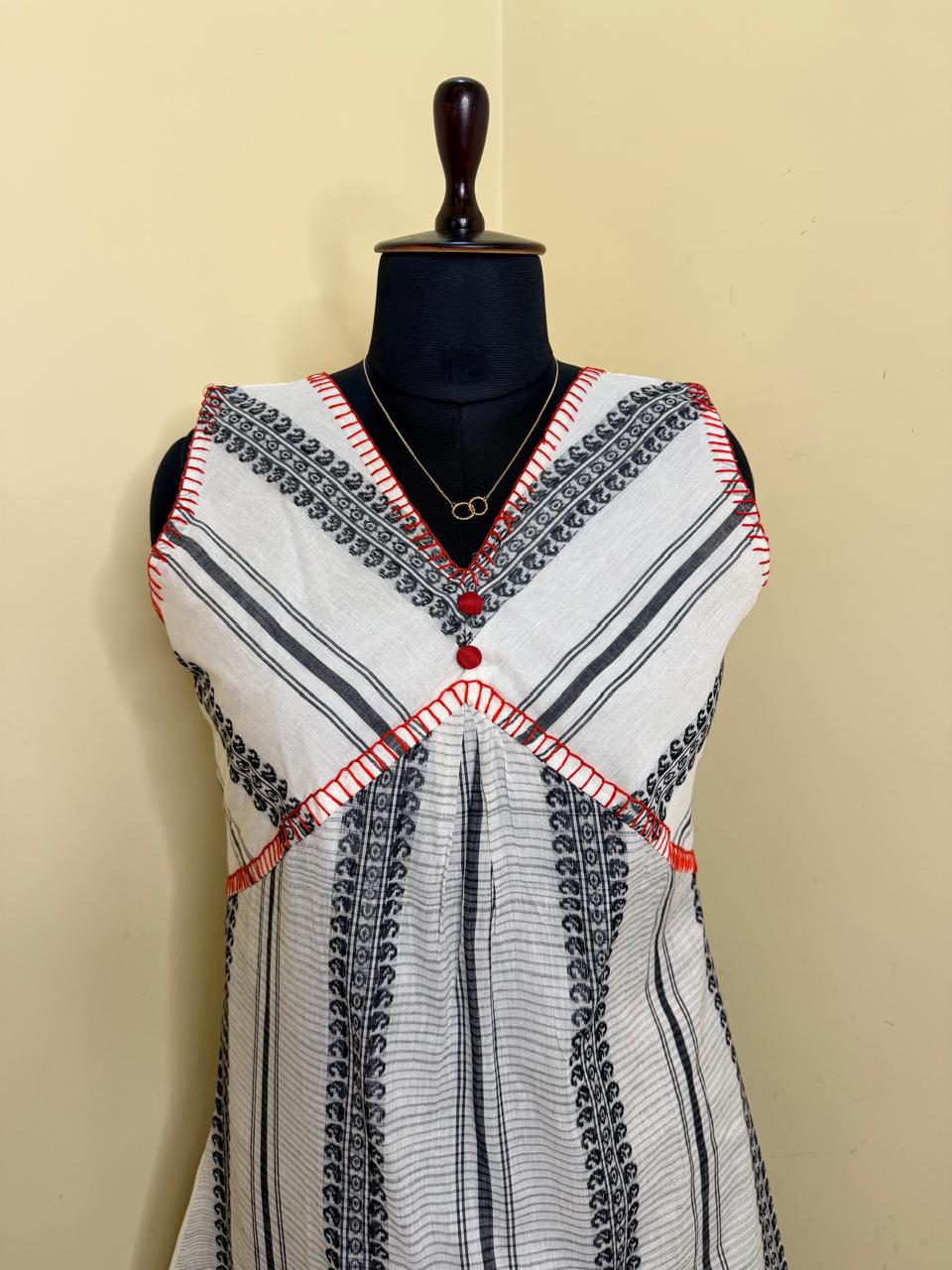 Begampuri Handloom Cotton Dress
