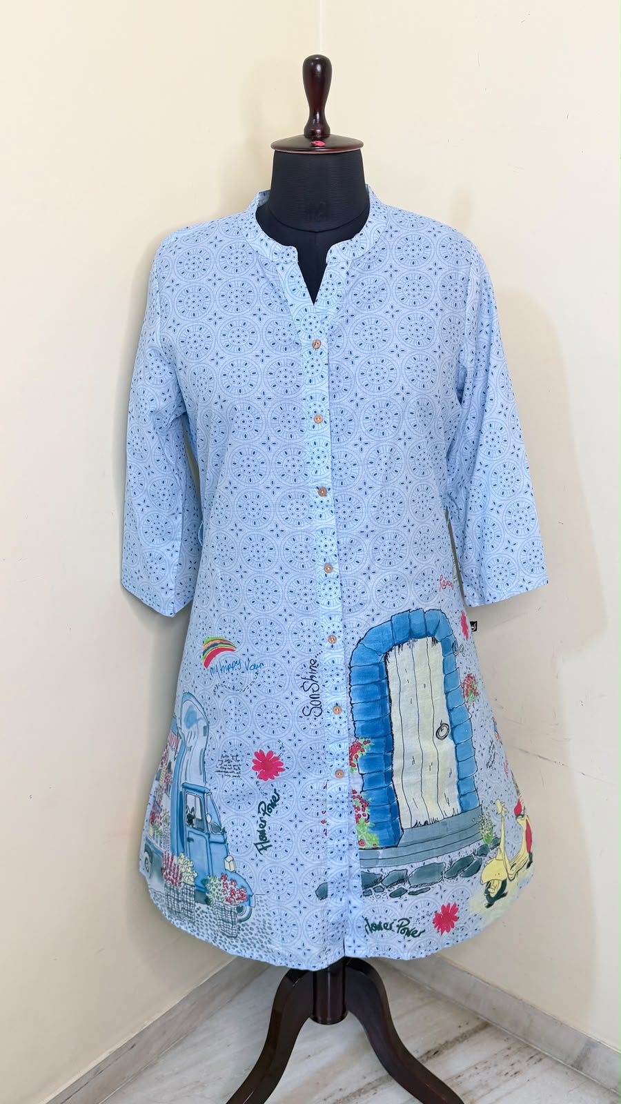 Mini A-line Dress