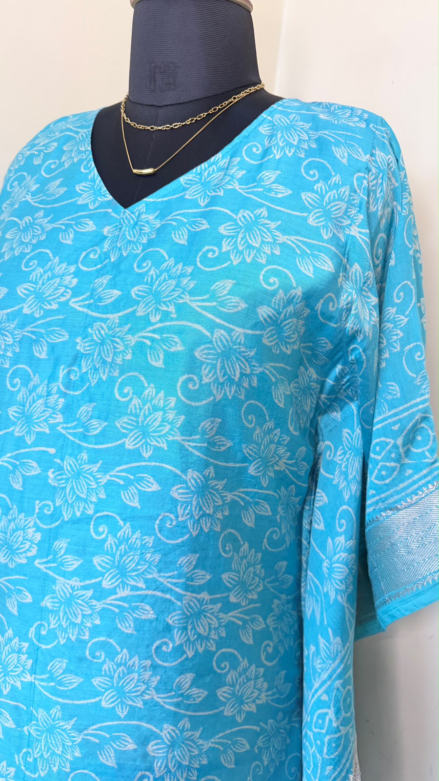 Neel Chanderi Kaftan Dress