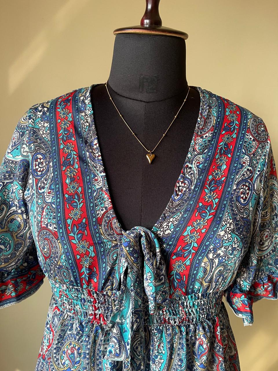 Lily Silk High-low Dress