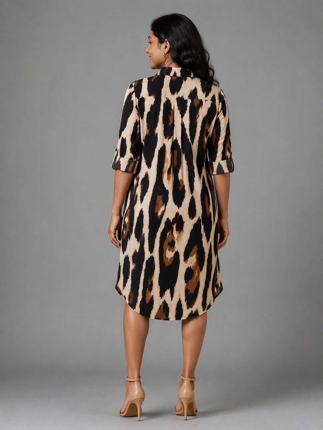 Choco Animal Shirt Dress
