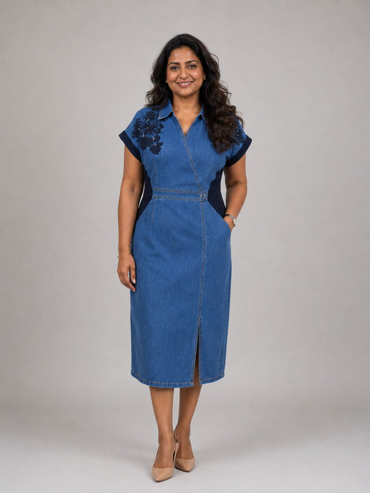 Blue Denim Dress
