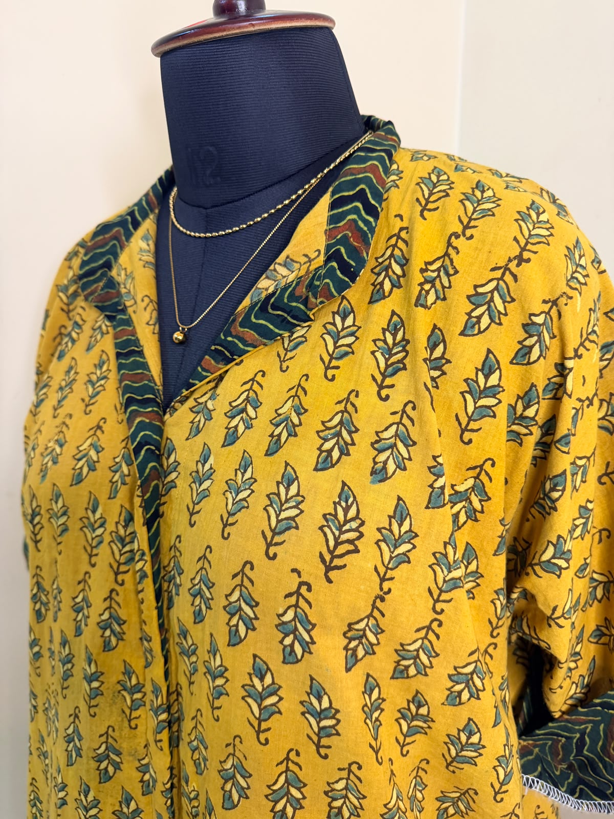 Yellow Heena Shirt Dress